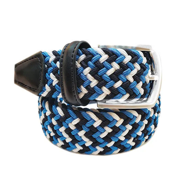 ANDERSON'S BELT | Blue, White Multi Woven