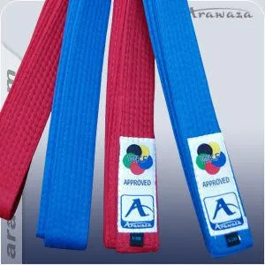 Arawaza WKF Approved Japanese Style Kumite Belts