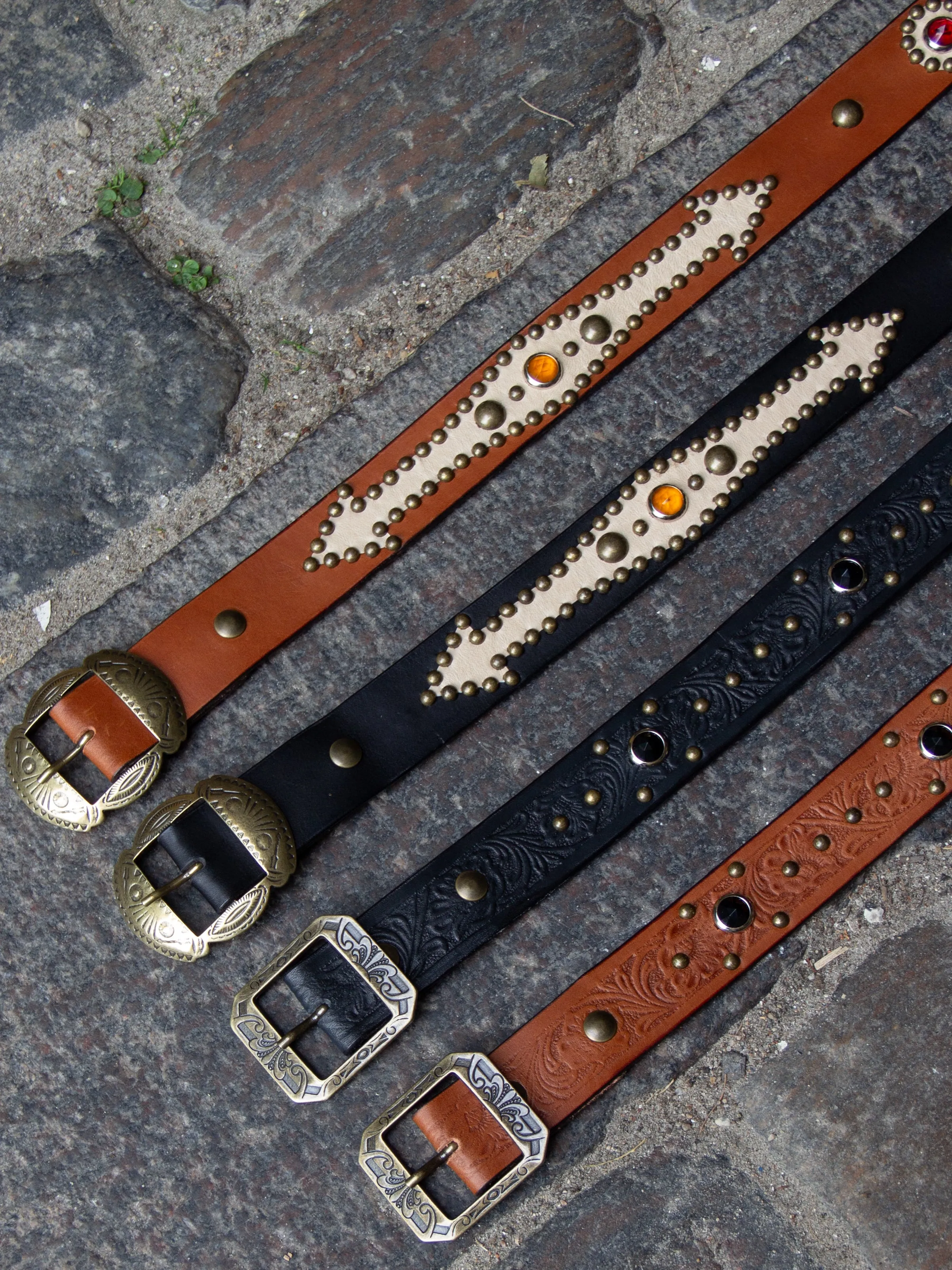 Bandits Golden Belts, Arrow Belt, Brown