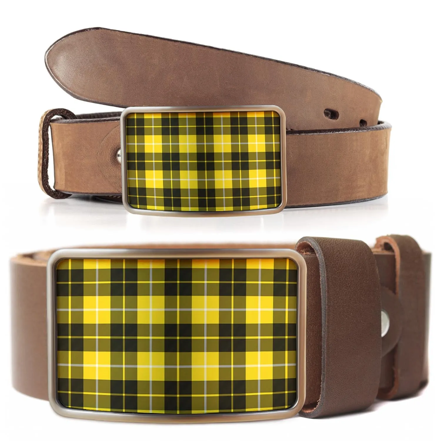 Barclay Dress Modern Tartan Belt Buckles