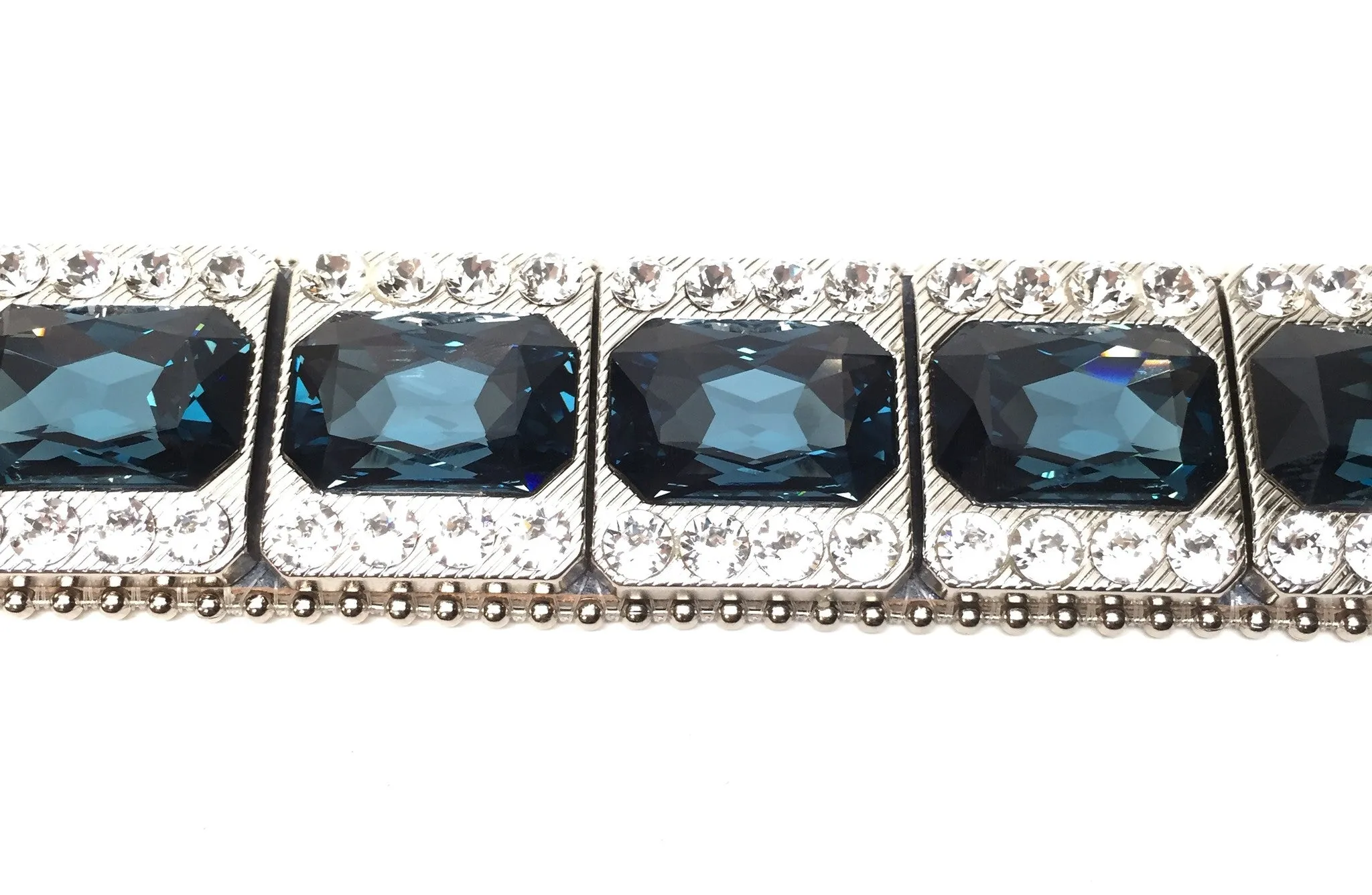 b.b. Simon " Royal Sapphire" Crystal Belt