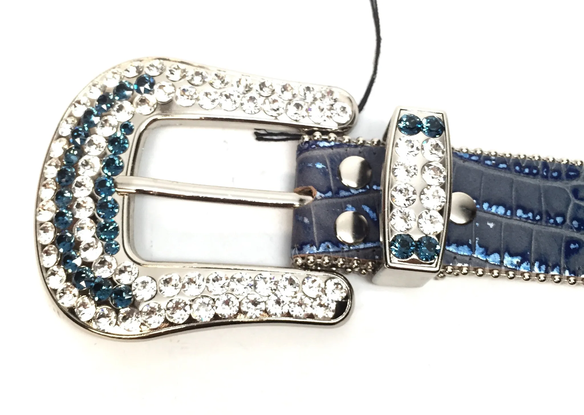 b.b. Simon " Royal Sapphire" Crystal Belt