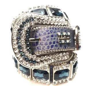 b.b. Simon " Royal Sapphire" Crystal Belt