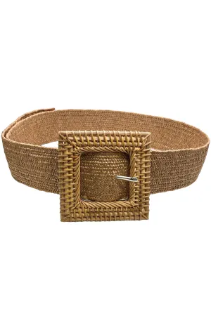 Be Squared Belt - Cognac