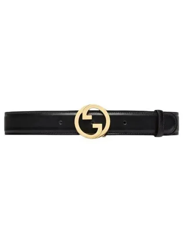 Blondie Leather Belt Black