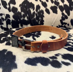 Brown Mens Belt Heritage Leather