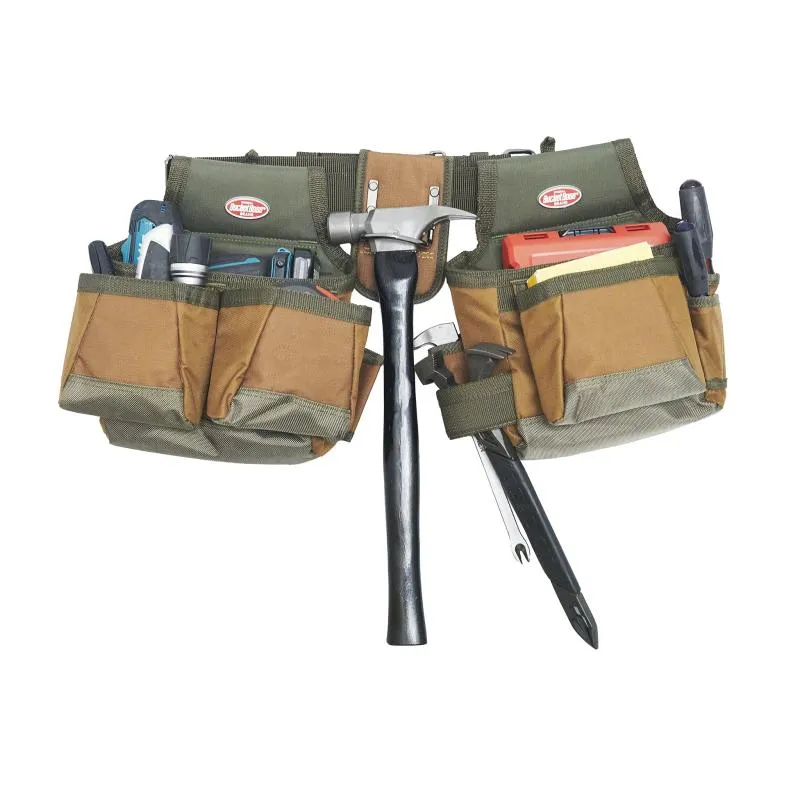 Bucket Boss 50200 Builder’s Tool Belt, Tool Belts - Original Series, Brown