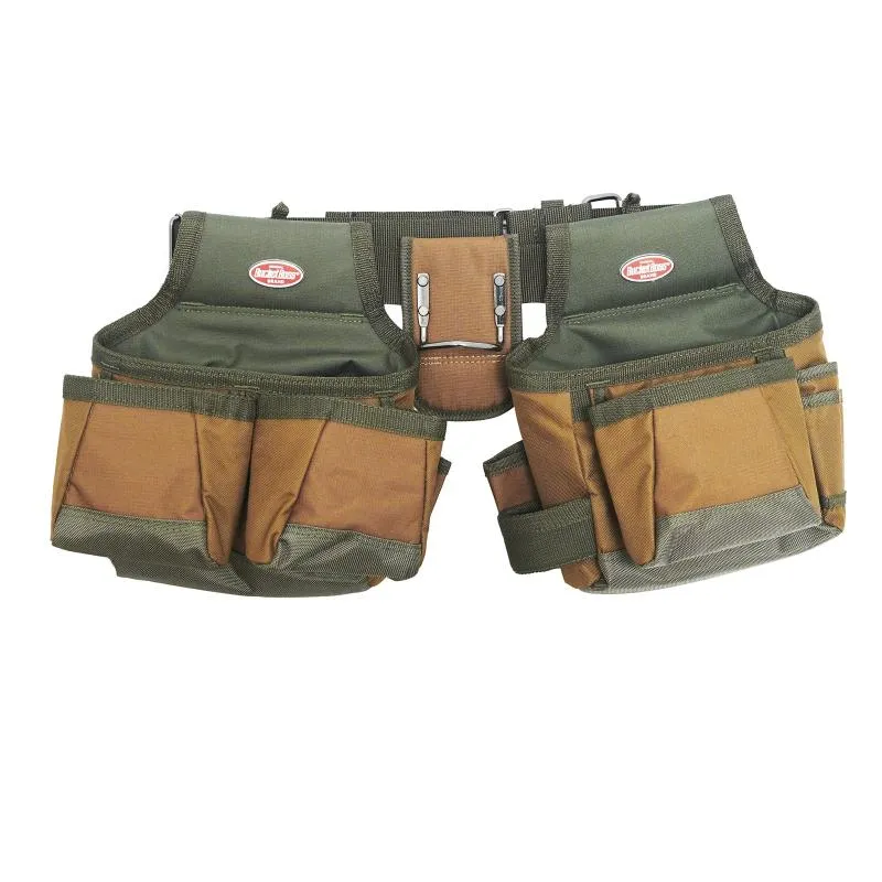 Bucket Boss 50200 Builder’s Tool Belt, Tool Belts - Original Series, Brown