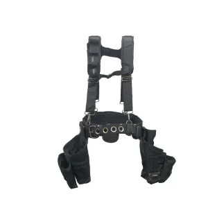 Bucket Boss 57100 Ballistic Tool Belt with Suspenders.