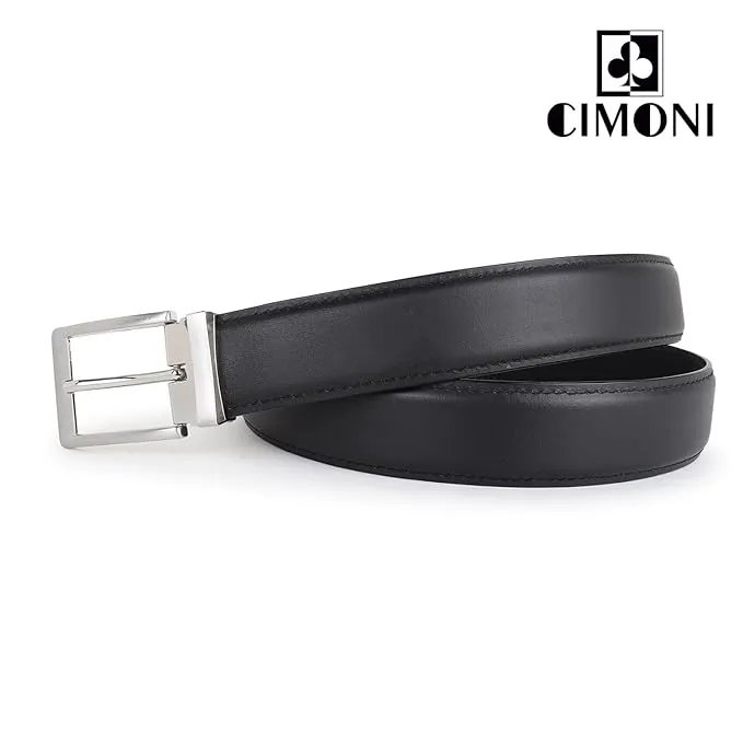 CIMONI® Premium Genuine Leather men Belt for casual & formal (1 Year Gurantee)