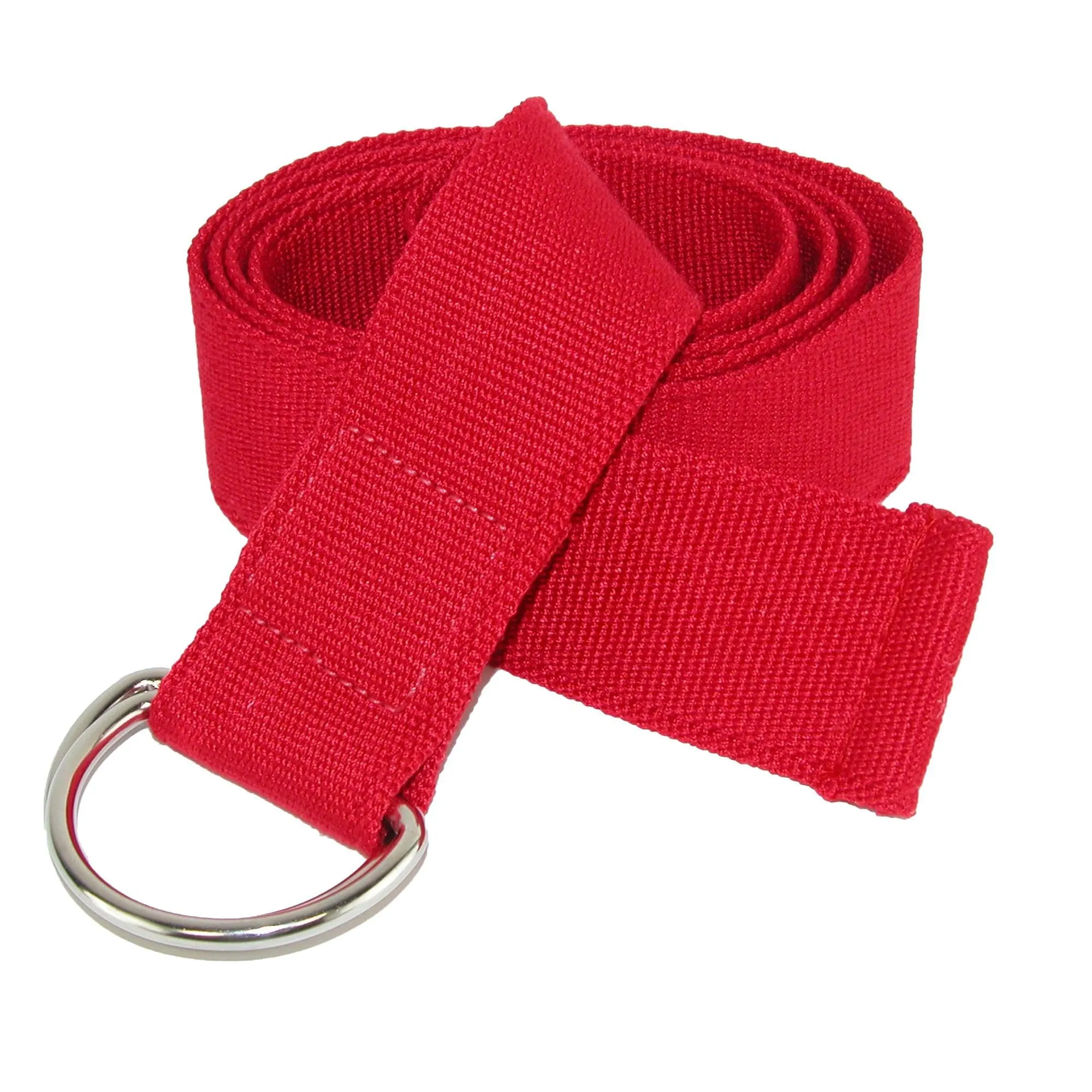 CTM® Canvas Web Belt with D Ring Buckle