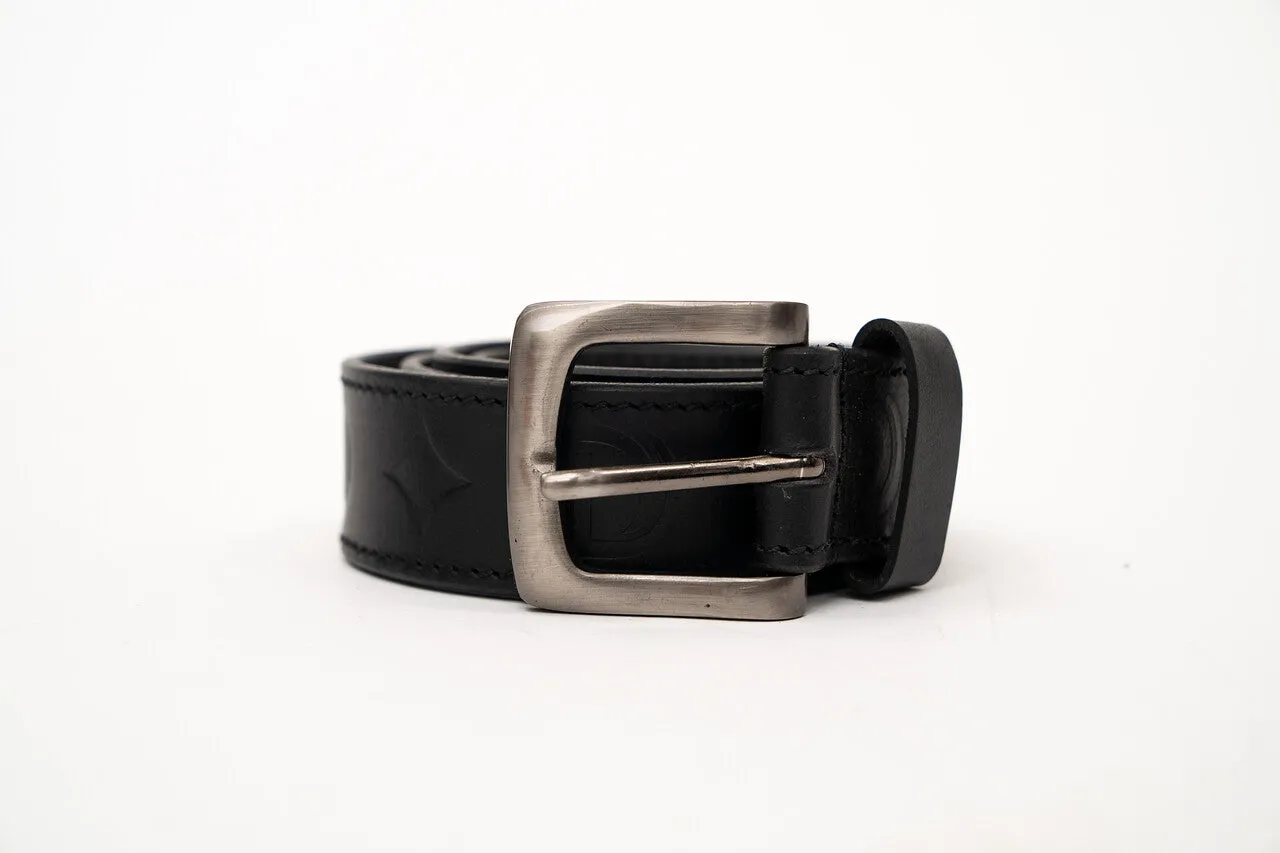 Dope Duffle MONOGRAM Logo leather Belt