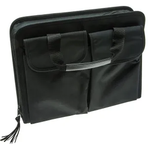 Elenco C-800 Heavy-Duty Black Canvas Zipper Case