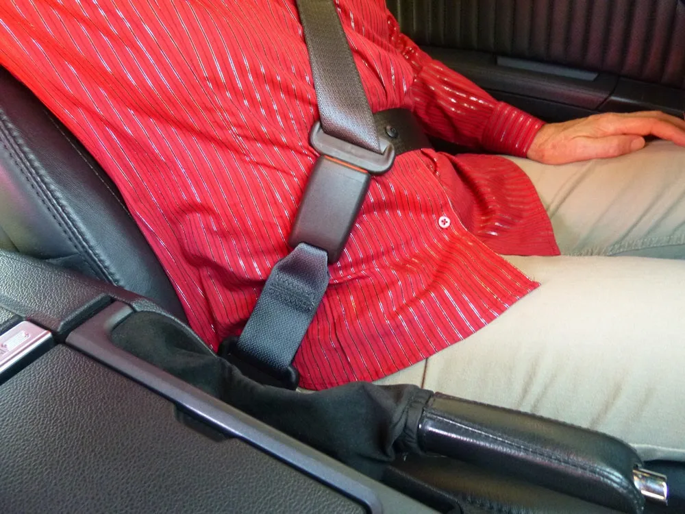 Fits: 2016 - 2025 Mercedes Benz GLE SUV - Safety Certified Seat Belt Extender (Rear Window Seats)