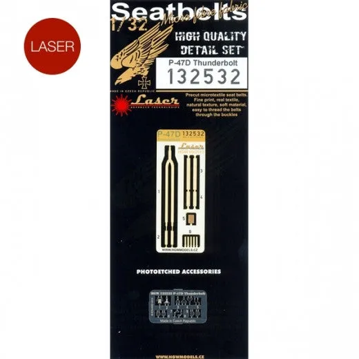 HGW 1/32 P-47D Thunderbolt - Seatbelts | 132532