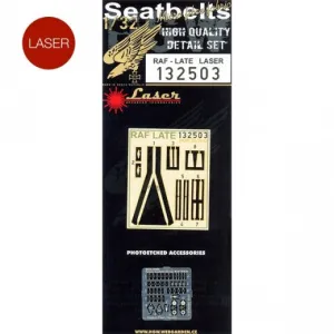 HGW 1/32 RAF QS (Late) - Seatbelts | 132503