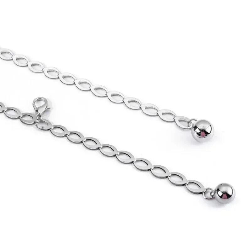 Hollow Out Fashion Waist Chain Belt with Metal Ball Charm