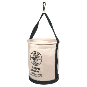 Klein 5109PS Wide Straight Wall Bucket with Pocket/Snap