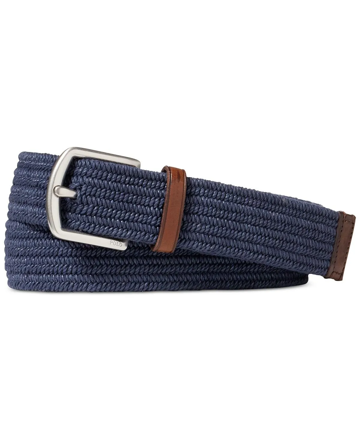 Men's elastic waxed belt Polo Ralph Lauren, multi