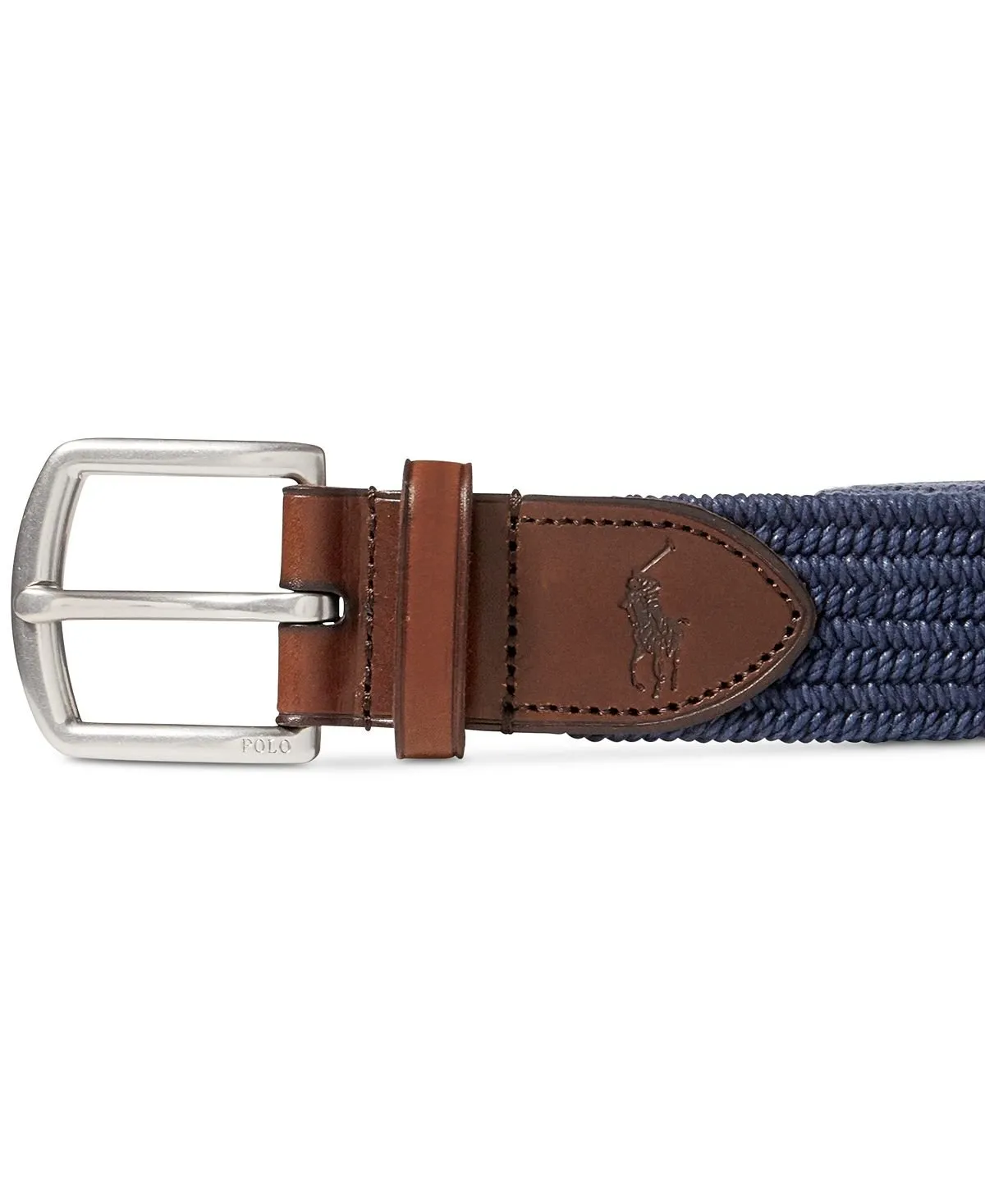 Men's elastic waxed belt Polo Ralph Lauren, multi