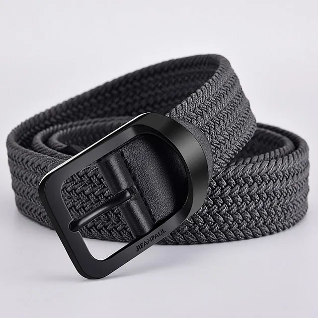 Nylon Belt Alloy Casual Belt Women Wild Stretch Jeans Belt