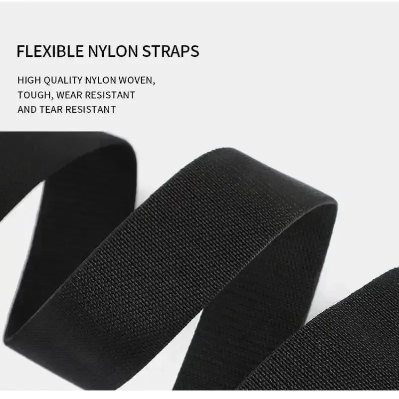 Tactical Belt Magnetic Buckle Quick Release Elastic Belt Casual Nylon Tooling Training Belt Men's Trousers Belt