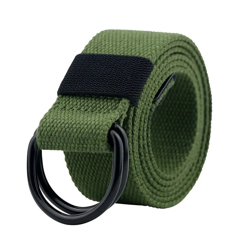 Versatile and Uncomplicated Canvas Unisex Belts