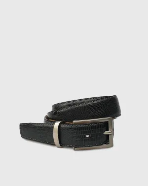 VINCENT& FRANKS / ROUGE 609C ITA GREY LIZARD LEATHER BELT