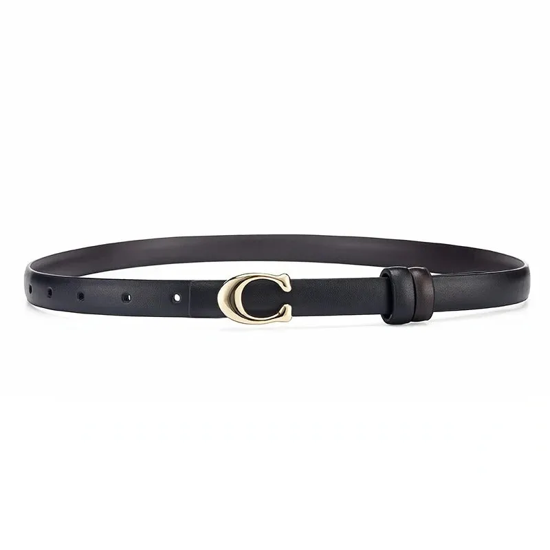 Women's Fashionable C-shaped Buckle Belt