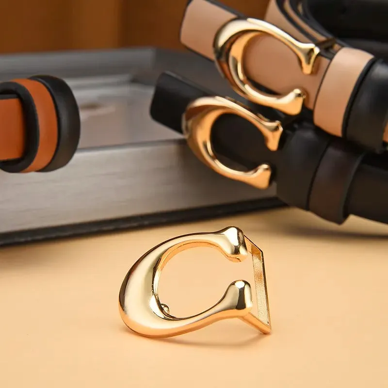 Women's Fashionable C-shaped Buckle Belt