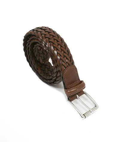 Woven Leather Belt