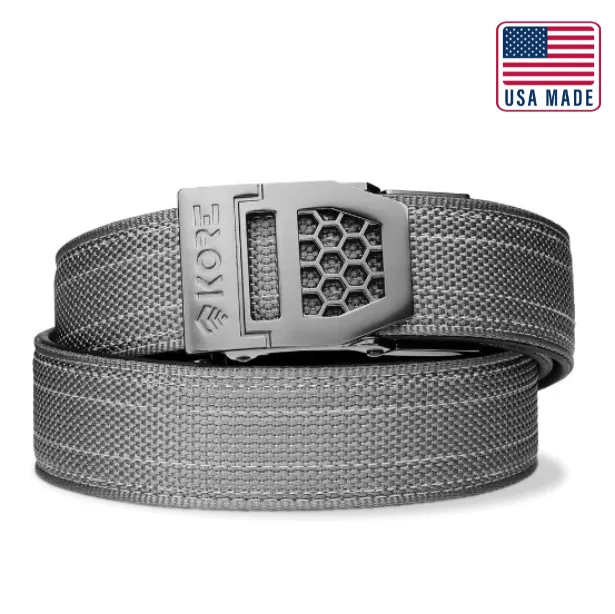 X6 GUNMETAL BUCKLE | USA MADE TACTICAL GUN BELT 1.5"