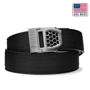 X6 GUNMETAL BUCKLE | USA MADE TACTICAL GUN BELT 1.5"